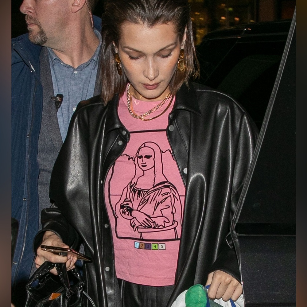 Pink Graphic Short Sleeve Tee